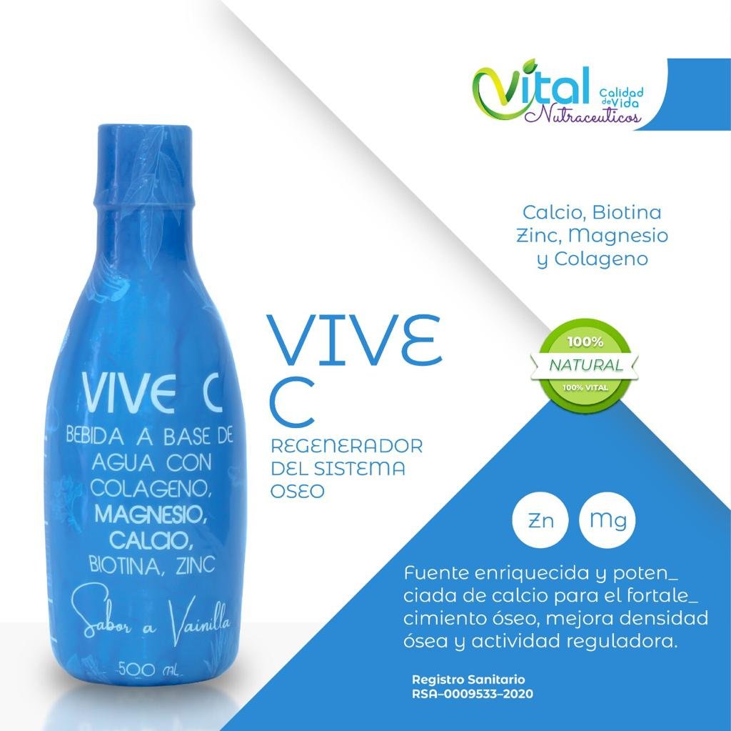 VIVE C – Regulador Y Regenerador Del Sistema Óseo – VitalsNutraceuticos